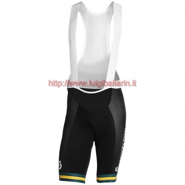 Completo Ciclismo 2019 Scott Mitchelton Austria Champion Salopette Ciclismo