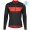 Completo Ciclismo 2019 Scott RC FF nero-rosso thermique Maglia Ciclismo Manica Lunga
