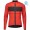 Completo Ciclismo 2019 Scott RC FF rosso thermique Maglia Ciclismo Manica Lunga