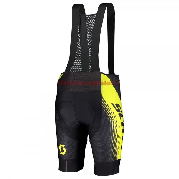 Completo Ciclismo 2019 Scott RC giallo-nero Salopette Ciclismo