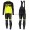 Completo Ciclismo 2019 Scott-RC-Squadre nero-giallo Maglia Ciclismo Manica Lunga e Salopette
