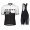 Completo Ciclismo 2019 Scott-RC-Squadre nero/bianca abbigliamento Bici Completo Maglia Ciclismo Corta e Salopette