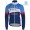 Completo Ciclismo 2019 Total Blu thermique Maglia Ciclismo Manica Lunga