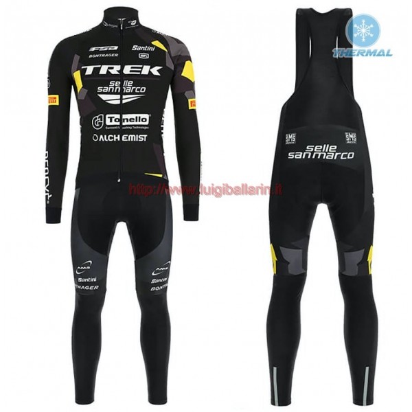 Completo Ciclismo 2019 Trek Selle San Marco thermique Maglia Ciclismo Manica Lunga e Salopette Lunga Completo Ciclismo 2019 Trek Selle San Marco thermique Maglia Ciclismo Manica Lunga e Salopette Lunga