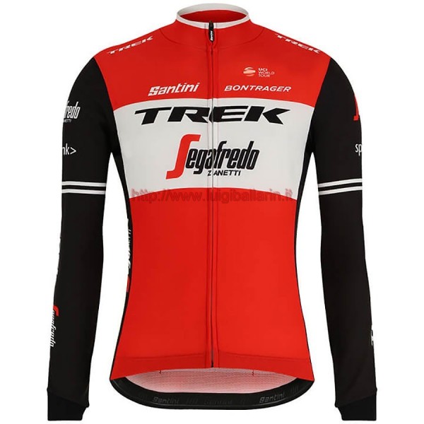 Completo Ciclismo 2019 Trek Usine Racing rosso Maglia Ciclismo Manica Lunga