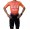 Completo Ciclismo 2019 Squadre CCC Reno Orange abbigliamento Bici Completo Maglia Ciclismo Corta e Salopette