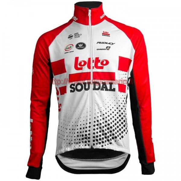 Completo Ciclismo 2019 Squadre Lotto rosso Maglia Ciclismo Manica Lunga