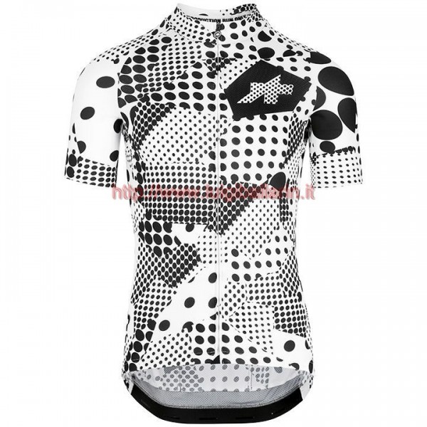 Completo Ciclismo 2020 Asos Erlkoenig nero-bianca Maglia Ciclismo Manica Corta