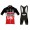 Completo Ciclismo 2020 Lotto Soudal rosso abbigliamento Bici Completo Maglia Ciclismo Corta e Salopette