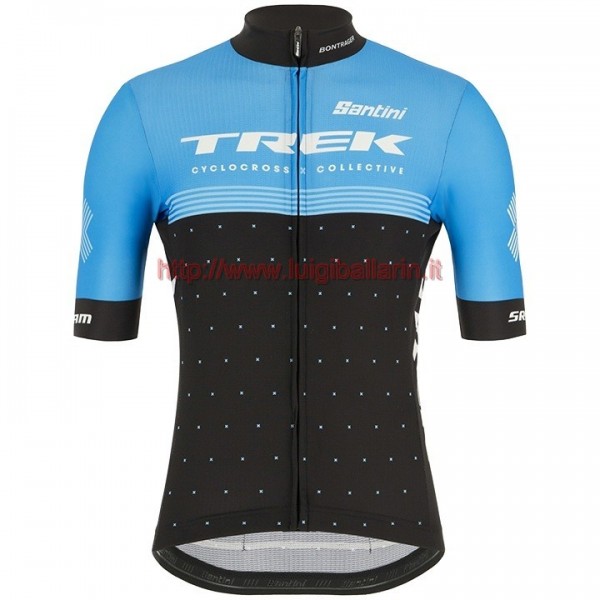 Completo Ciclismo 2020 TREK Usine Racing Blu-nero Maglia Ciclismo Manica Corta