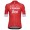 Trek Segafredo 2018 rosso Maglia Ciclismo Manica Corta 56913FE