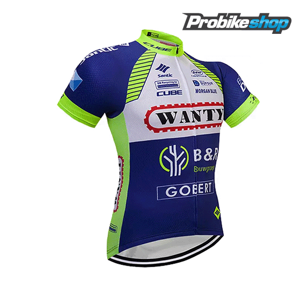 2018 Wanty Maglia Ciclismo Manica Corta 83660AT
