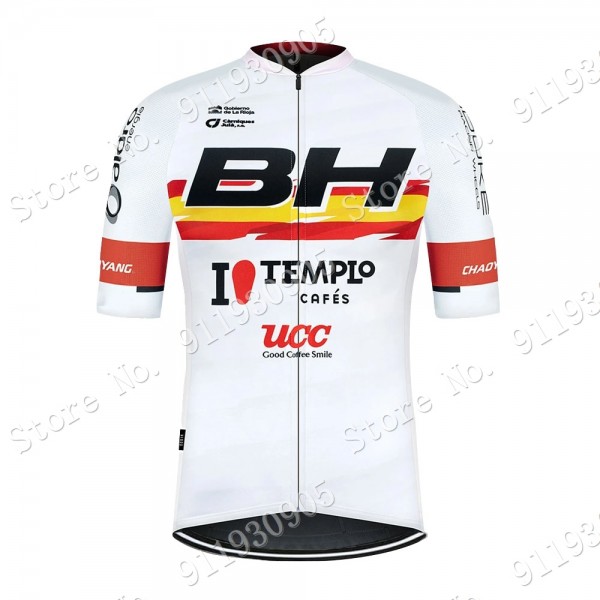 BH Pro Team 2021 Maglia Ciclismo Manica Corta White iLQPf