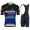 Deceuninck Quick Step Pro Team Black 2021 abbigliamento Bici Completo Maglia Ciclismo Corta e Salopette TWBtf