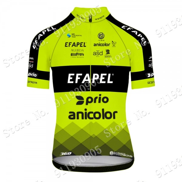 Efapel Pro Team Green 2021 Maglia Ciclismo Manica Corta MMgVz Efapel Pro Team Green 2021 Maglia Ciclismo Manica Corta MMgVz