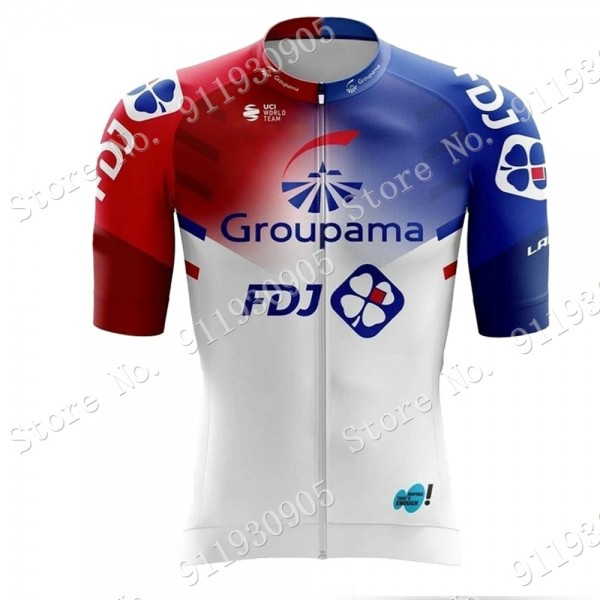 FDJ Pro Team 2021 Maglia Ciclismo Manica Corta Xb7Gg