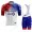 FDJ Pro Team 2021 abbigliamento Bici Completo Maglia Ciclismo Corta e Salopette lYPBU