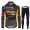 Jumbo Visma Tour De France 2021 Wielerkleding Set Fietsshirts Lange Mouw + Lange Fietsrbroek BU9qE