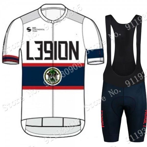 L39ION new Belize champion Pro Team 2021 abbigliamento Bici Completo Maglia Ciclismo Corta e Salopette irHQh