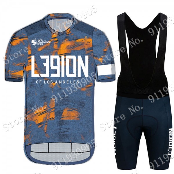 L39ion Pro Team 2021 abbigliamento Bici Completo Maglia Ciclismo Corta e Salopette fQHE9