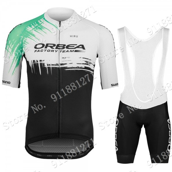 Orbea Factory Team 2021 abbigliamento Bici Completo Maglia Ciclismo Corta e Salopette nrYl0
