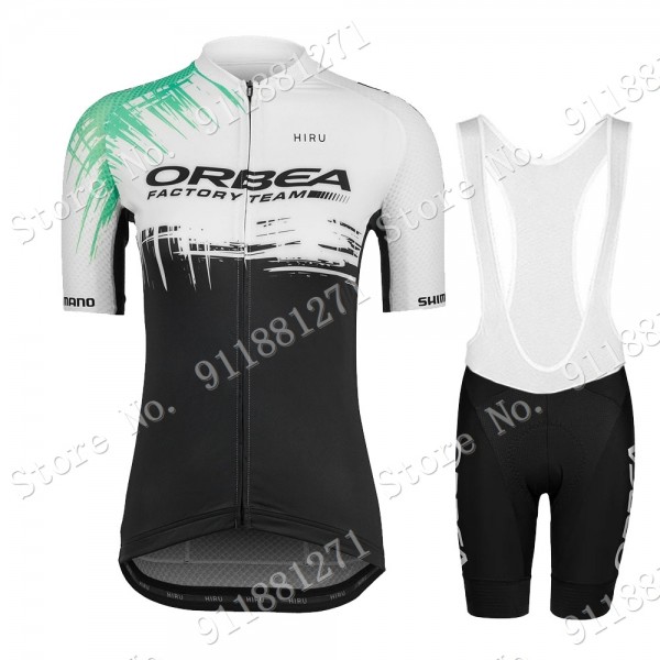 Orbea Factory Team Dames 2021 abbigliamento Bici Completo Maglia Ciclismo Corta e Salopette eb6o2
