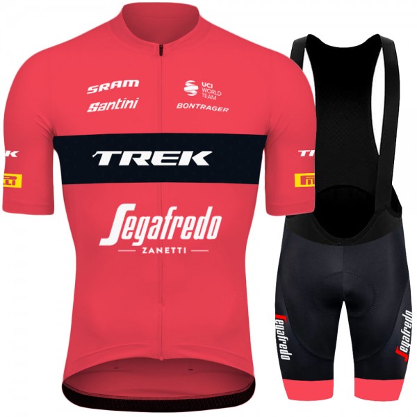 Trek Segafredo Tour De France 2022 Team abbigliamento Bici Completo Maglia Ciclismo Corta e Salopette vCWFH