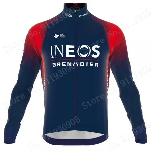 ineos grenadier Tour De France 2022 Team Maglia Ciclismo Manica Lunga LJ0bD