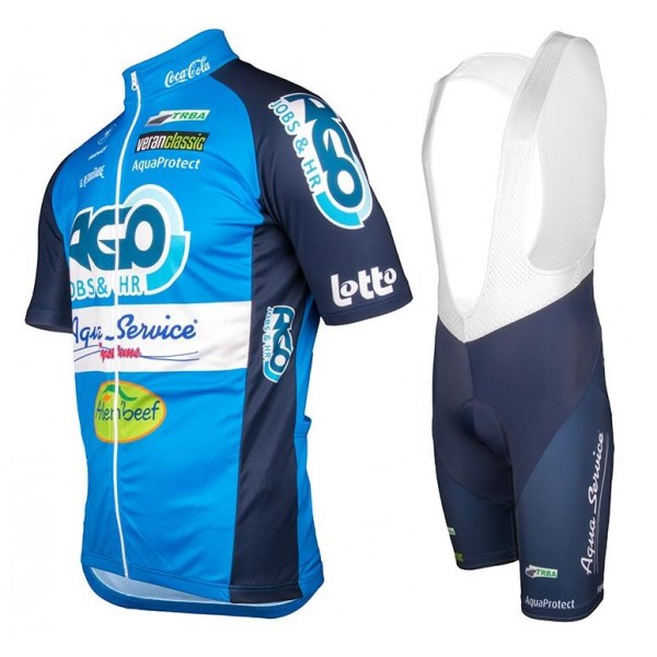 AGO - AQUA SERVICE 2018 abbigliamento Ciclismo Completo Maglia Ciclismo Corta e Salopette 60292TJ