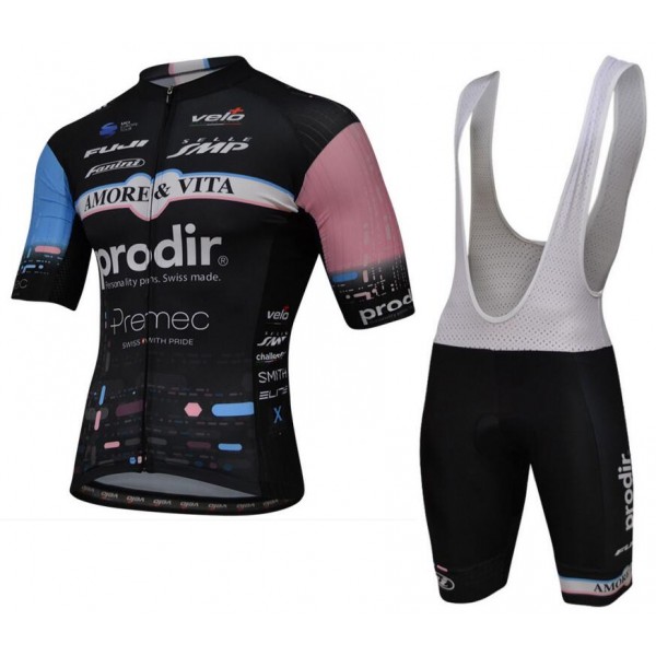 Amore e Vita - Prodir 2018 abbigliamento Ciclismo Completo Maglia Ciclismo Corta e Salopette 46533DR