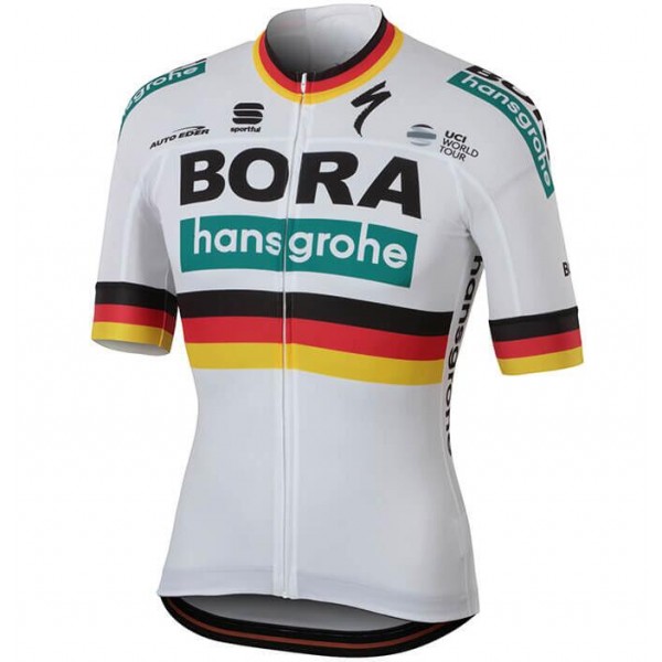 BORA - hansgrohe German champions 2018 Maglia Ciclismo Manica Corta 22057VJ