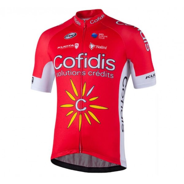 2018 COFIDIS Maglia Ciclismo Manica Corta 74555FL