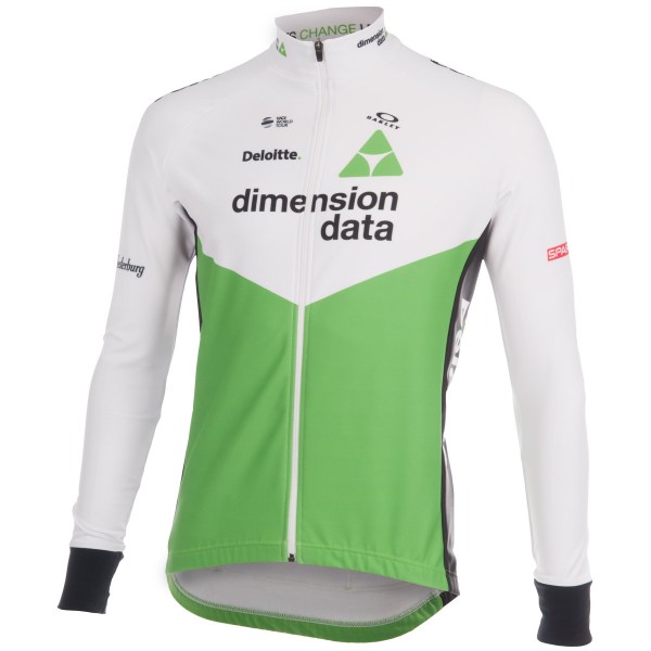 Dimension Data 2018 Performance Maglia Ciclismo Manica Lunga 87721IY Dimension Data 2018 Performance Maglia Ciclismo Manica Lunga 87721IY