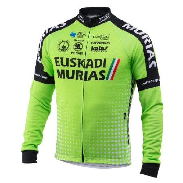EUSKADI MURIAS 2018 TEAM Maglia Ciclismo Manica Lunga 73472UQ