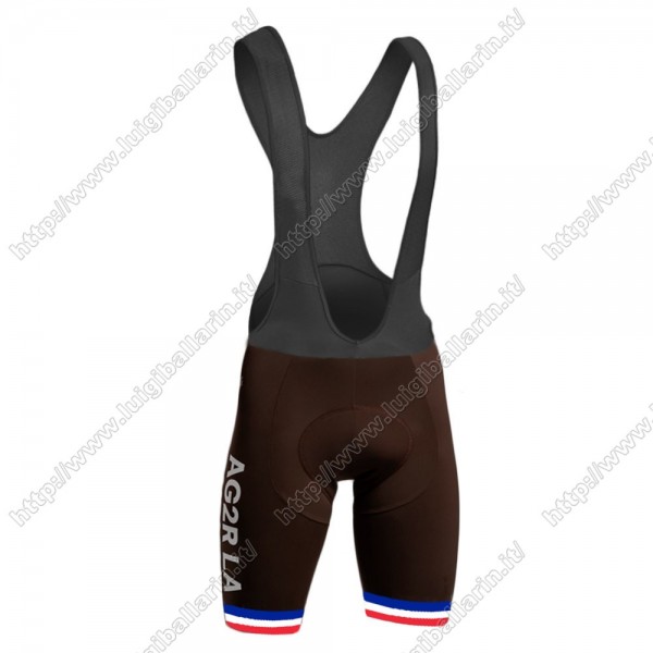 Ag2r Mondiale Citroen 2021 France Salopette Ciclismo GTBNT Ag2r Mondiale Citroen 2021 France Salopette Ciclismo GTBNT