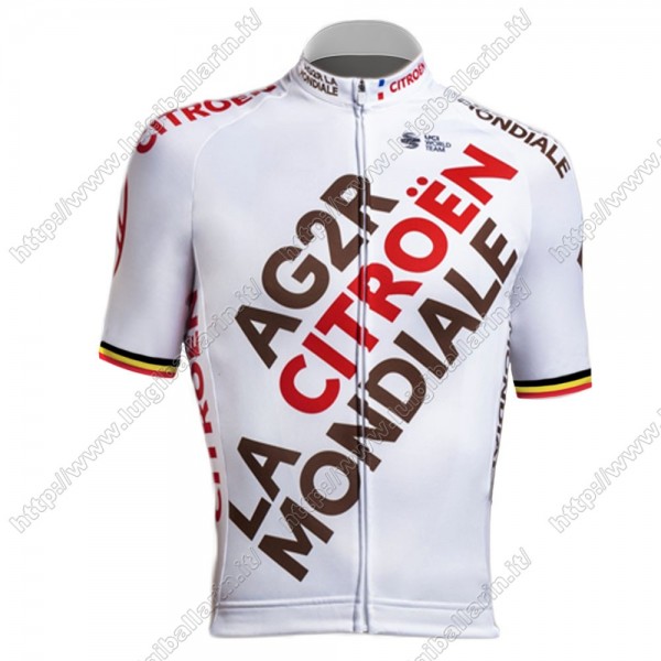 Ag2r Mondiale Citroen 2021 belgium Team abbigliamento Bici Completo Maglia Ciclismo Corta e Salopette MFQEP Ag2r Mondiale Citroen 2021 belgium Team abbigliamento Bici Completo Maglia Ciclismo Corta e Salopette MFQEP