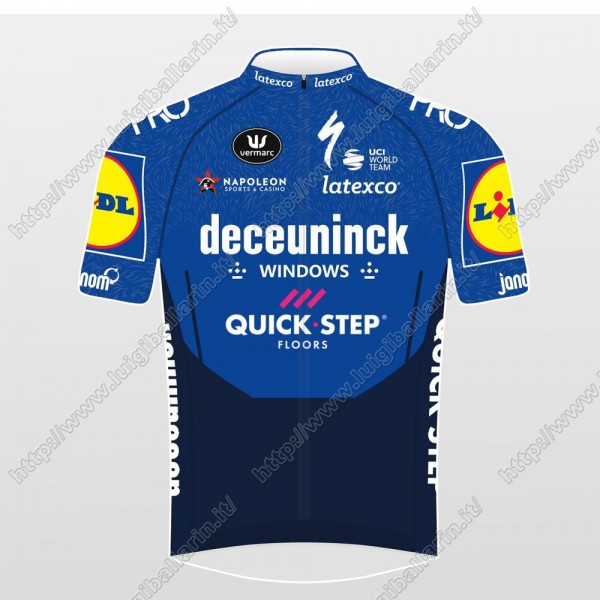 Deceuninck quick step Irish 2021 abbigliamento Bici Completo Maglia Ciclismo Corta ESHPP