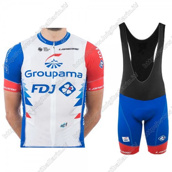 Groupama Fdj 2021 abbigliamento Bici Completo Maglia Ciclismo Corta e Salopette nero XYKMO Groupama Fdj 2021 abbigliamento Bici Completo Maglia Ciclismo Corta e Salopette nero XYKMO