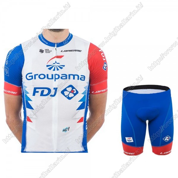 Groupama Fdj 2021 abbigliamento Bici Completo Maglia Ciclismo Corta + pantaloncini IDAWC Groupama Fdj 2021 abbigliamento Bici Completo Maglia Ciclismo Corta + pantaloncini IDAWC