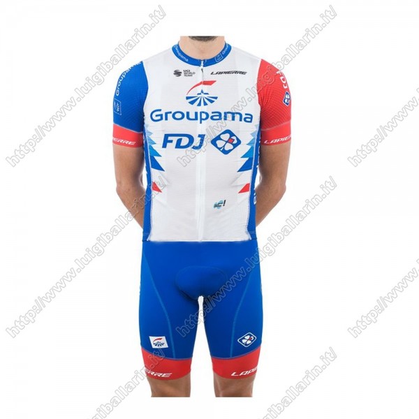 Groupama Fdj 2021 abbigliamento Bici Completo Maglia Ciclismo Corta + pantaloncini PXKJM Groupama Fdj 2021 abbigliamento Bici Completo Maglia Ciclismo Corta + pantaloncini PXKJM