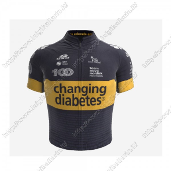 NOVO NORDISK 2021 abbigliamento Bici Completo Maglia Ciclismo Corta QCECO