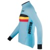 BELGIO 2022 maglia ciclismo manica lunga nazionale ciclismo