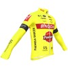Maglia da ciclismo Bingoal Pauwels Sauces WB 2022 con maniche lunghe squadra di ciclismo professionale