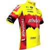 Bingoal WB 2023 maglia da ciclismo manica corta squadra di ciclismo professionale