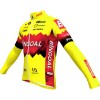 Bingoal WB 2023 maglia da ciclismo manica lunga squadra di ciclismo professionale