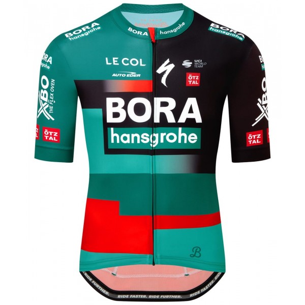 Maglia da ciclismo a maniche corte BORA-hansgrohe 2023 della squadra di ciclismo professionale