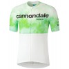 Cannondale FACTORY RACING 2022 Maglia da ciclismo manica corta bianca (cerniera lunga) Squadra di ciclismo professionale