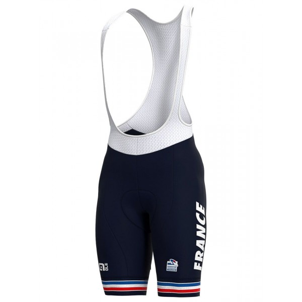 Pantaloncini con bretelle Francia 2022 - ALE Professional Cycling Team