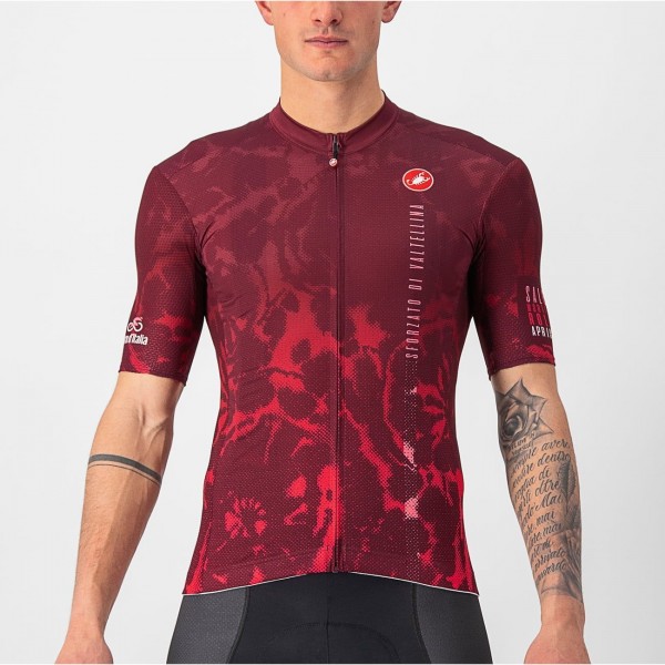Maglia tappa Giro d'Italia 2022 SFORZATO maglia ciclismo manica corta Maglia tappa Giro d'Italia 2022 SFORZATO maglia ciclismo manica corta