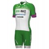 Maglia da ciclismo Green Project-Bardiani Csf-Faizane' 2023 manica corta (cerniera lunga)-ALE Professional Cycling Team
